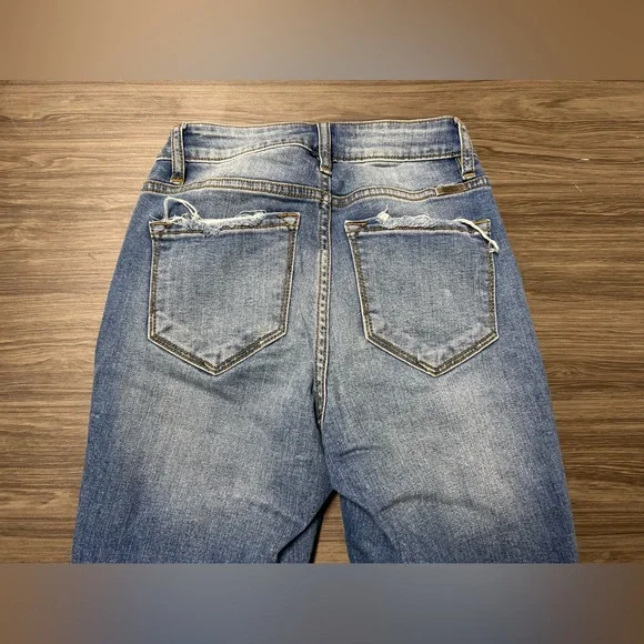 KanCan Distressed Skinny Jeans Size 0 / 23 - Picture 8 of 8